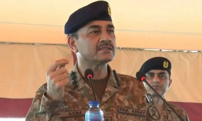 COAS Gen Asim Munir rules out talks with terror outfits