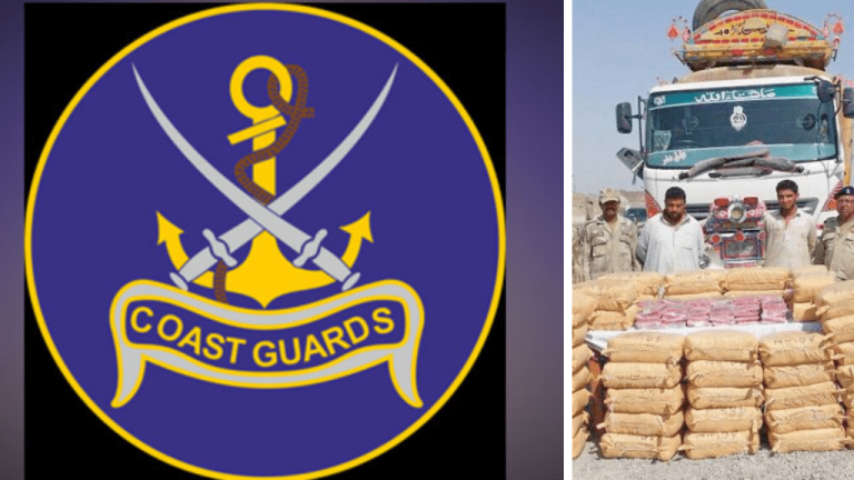 Drug Seizure Coast Guards Recover $34.241 Million Worth of Narcotics in Balochistan