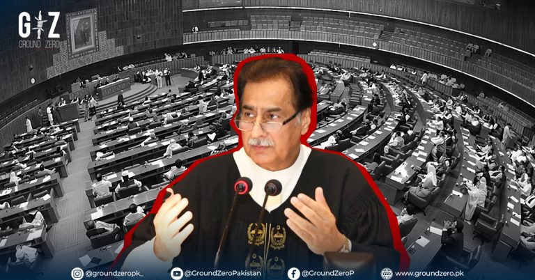 Speaker Ayaz Sadiq announces the formation of a special committee after the arrests of PTI parliamentarians.