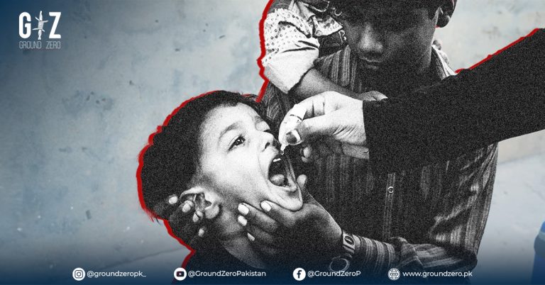 Polio vaccination campaign in Pakistan’s Balochistan region as cases surge.