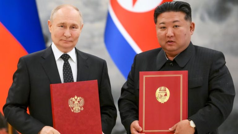 North Korea Ratifies Military Aid Treaty with Russia