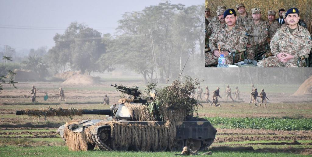 COAS Asim Munir Leads from the Front in Sialkot Drills