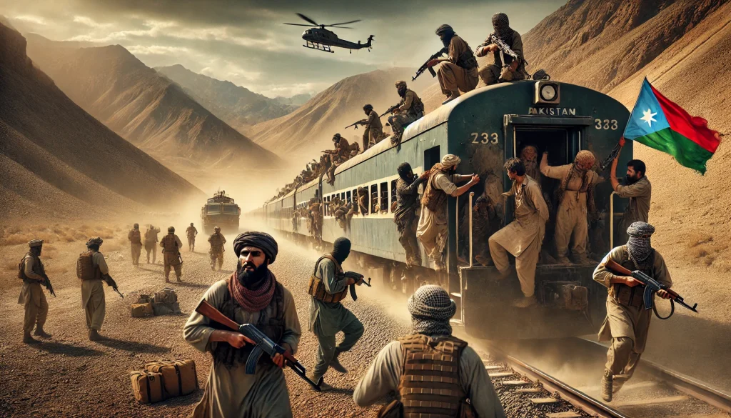 BLA Attacks Train in Balochistan