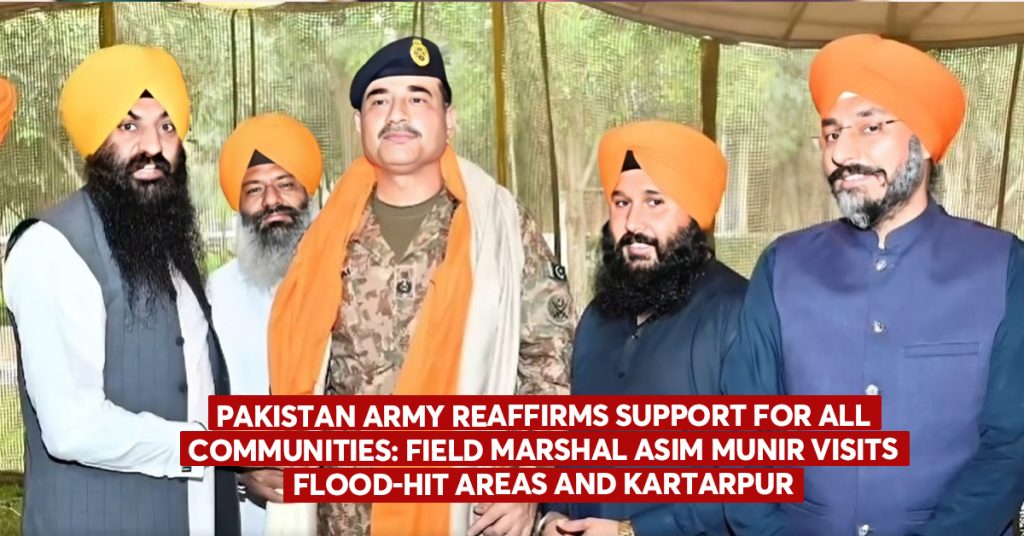 Pakistan Army Reaffirms Support for All Communities