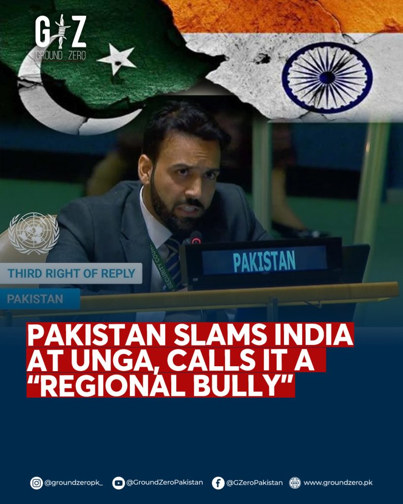 Pakistan Calls India a ‘Regional Bully’ at UNGA