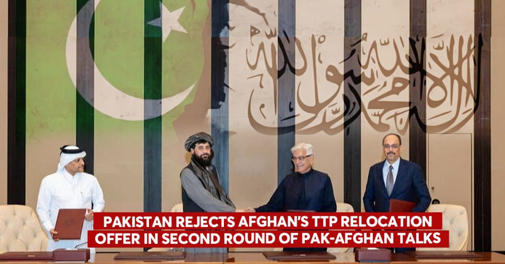 Pakistan Rejects Taliban’s TTP Relocation Offer During Istanbul Talks