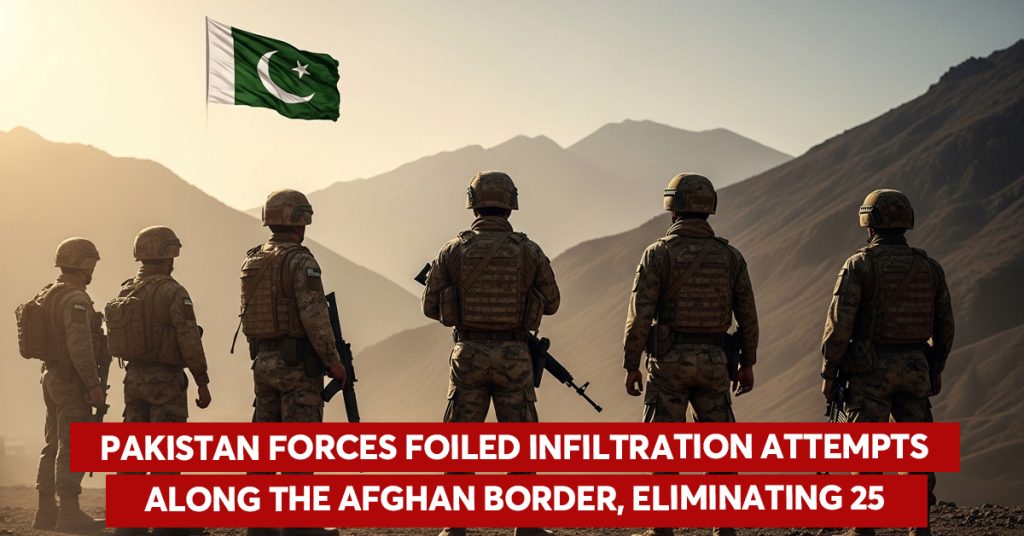 Pakistan Army Foils Cross-Border Infiltration Attempts Amid Pak-Afghan Peace Talks