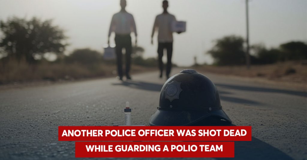 Security Officer Guarding Polio Team Shot Dead in Nowshera