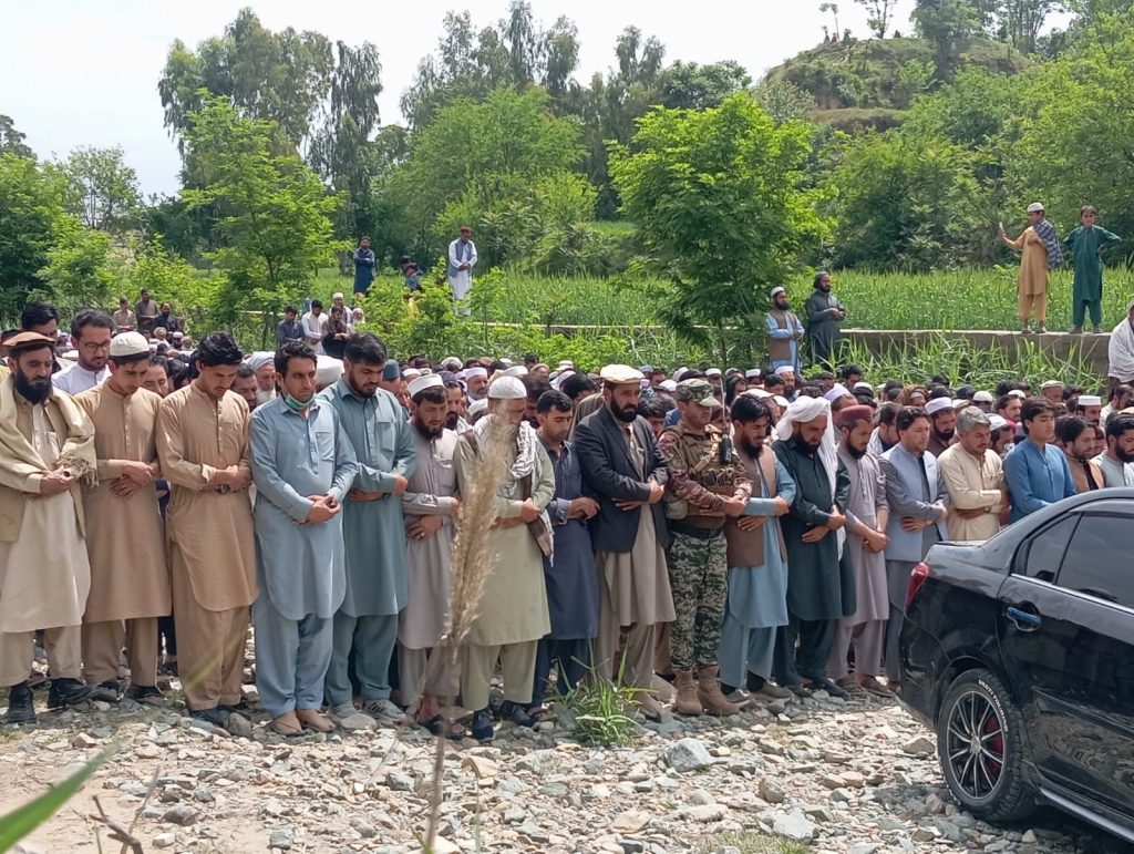 Bajaur Mourns Victims of Cross-Border Shelling as Funeral Prayers Held for Three Martyrs Bajaur Mourns Victims of Cross-Border Shelling as Funeral Prayers Held for Three Martyrs